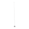 antena movil ajustable en campo, rango de frecuencia 118 940 mhz.