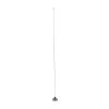 antena movil ajustable en campo, rango de frecuencia 118 940 mhz.