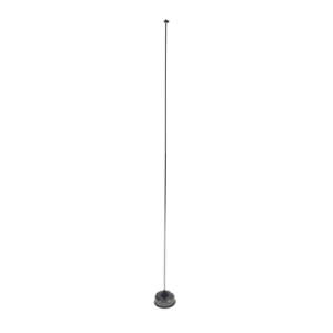 antena movil ajustable en campo, rango de frecuencia 118 940 mhz.