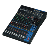 mezcladora de audio | 12 canales | 6 entradas de micrófono/línea | 2 entradas estéreo | efectos integrados | alimentación phantom | usb