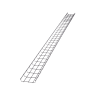charola tipo malla 33/150 mm, acabado electro zinc, hasta 79 cables cat6, tramo de 3 metros