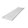charola tipo malla 66/600 mm, acabado electro zinc, hasta 630 cables cat6, tramo de 3 metros