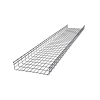charola tipo malla 116/500 mm, acabado electro zinc, hasta 923 cables cat6, tramo de 3 metros