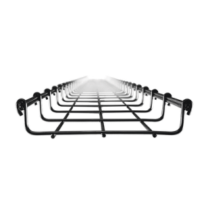 charola bimetálica tipo malla 33/150 mm, ideal para utilizarse al exterior o zonas húmedas, hasta 79 cables cat6, tramo de 3 metros