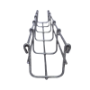charola bimetálica tipo malla 66/50 mm, ideal para utilizarse al exterior o zonas húmedas, hasta 53 cables cat6, tramo de 3 metros
