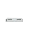 placa salida a tubo automática para peralte de 66mm y 116mm, con acabado electro zinc