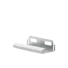 placa salida a tubo automática para peralte de 66mm y 116mm, con acabado electro zinc