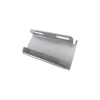 placa salida a tubo automática para peralte de 66mm y 116mm, con acabado electro zinc