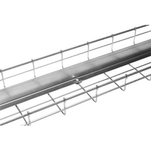separador de 116mm x 3 mts. de largo, con acabado electro zinc
