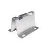 soporte de piso falso directo, ideal para llegada a rack, con acabado electro zinc