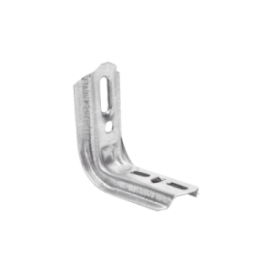 ménsula omega tipo l 110mm inteligente, para montar charola de 50 a 100mm en pared o muro