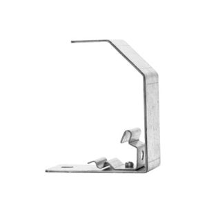 estribo de suspensión, suspende charolas de 50 y 100 mm de ancho, acabado electro zinc