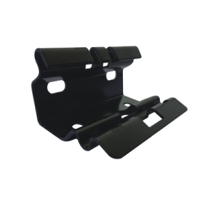 mini clip automático con baño de pintura epóxica en color negro, para unir tramos de charola
