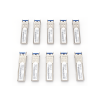 paquete de 10 piezas del transceptor industrial mini gbic sfp 1g lc tx:1310nm para fibra mono modo 20 km