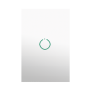 (zwave) interruptor on/off panel táctil touch inalámbrico zwave plus 1 boton. compatible con hubitat hc8, Álula m2m, otro