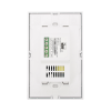 (zwave) interruptor on/off panel táctil touch inalámbrico zwave plus 3 botones. compatible con hubitat hc8, Álula m2m, otro