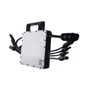 microinversor 1500 w para interconexión a red eléctrica 220v, ip67, con cable troncal incluido, para 4 modulos de hasta 470 w