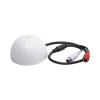 micrófono omnidireccional, tipo pelota de golf, con distancia de recepción de 10 100 m cuadrados