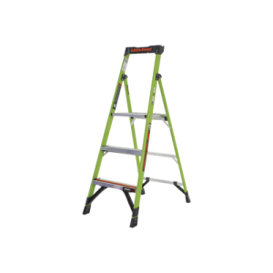 escalera de aluminio + fibra de vidrio de 1.5m con soporte para herramienta. !la más liviana del mundo! (sku 15365 001).
