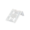 ménsula para mallafils, para montaje en pared, para anchos de charola de 100 mm, con acabado electrozinc