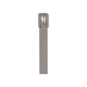 cincho pan steel™ de acero inoxidable 316, de 362mm largo x 7.9mm ancho, color metálico, paquete de 50pz