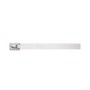 cincho pan steel, ac. inox. 304, natural, semiliviana, diam. 6". 50 piezas