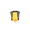 conector estéreo | 3.5 mm 2 x conector hembra rca | adaptador de carcasa de plástico