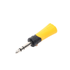 conector estéreo | 1/4in jack de 3.5 mm | adaptador de carcasa de plastico