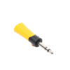 conector estéreo | 1/4in jack de 3.5 mm | adaptador de carcasa de plastico