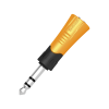 conector estéreo | 1/4in jack de 3.5 mm | adaptador de carcasa de plastico