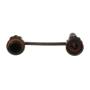 conector plug rj45 de uso industrial, categoría 5e, 24awg, con tapa protectora, protección ip67