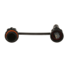 conector plug rj45 de uso industrial, categoría 5e, 24awg, con tapa protectora, protección ip67