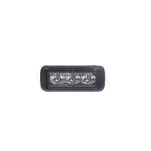 luz auxiliar micropulse ultra, mica transparente, leds color azul, flasher integrado