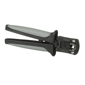 pinzas ponchadoras para plugs modulares rj45, cat5e, cat6 y cat6a, color negro
