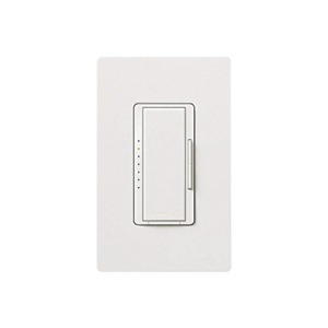 dimmer para iluminación cfl/led o incandescente/halogeno 600 watt max, blanco