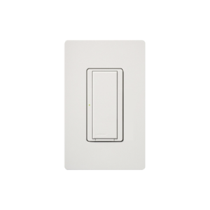 switch on/off interruptor inalámbrico señal clearconnect para iluminación de 6 a, ventilador de 1/10 hp, 120 v, requiere cable neutro.