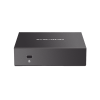 switch no administrable / para escritorio / carcasa de metal / 5 puertos 10/100/1000 mbps / diseño compacto / plug and play