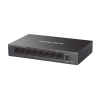 switch no administrable / para escritorio / carcasa de metal / 8 puertos 10/100/1000 mbps / diseño compacto / plug and play