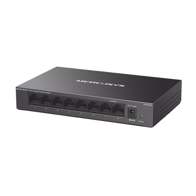 switch no administrable / para escritorio / carcasa de metal / 8 puertos 10/100/1000 mbps / diseño compacto / plug and play switch no administrable / para escritorio / carcasa de metal / 8 puertos 10/100/1000 mbps / diseño compacto / plug and play