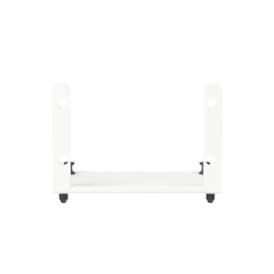 soporte para 2 adaptadores de fibra Óptica opticom®, para uso con gabinetes multipropósito, de instalación a presión, color blanco