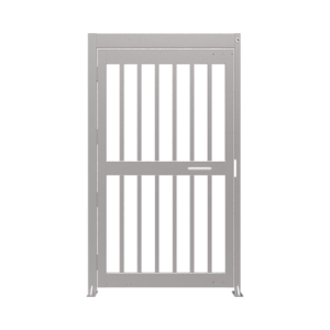 puerta de alta seguridad de cuerpo completo acabado en acero inoxidable