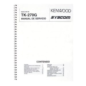 manual técnico para tk270g.