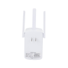 repetidor / extensor de cobertura wifi n / mu miso / 300 mbps 2.4 ghz / 3 antenas externas / botón wps