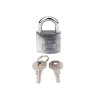 candado metálico de gancho corto / llave ph 32 para 4 pernos de combinación / cuenta con barreno para salida de agua.
