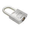 candado metálico de gancho corto / llave ph 32 para 4 pernos de combinación / cuenta con barreno para salida de agua.