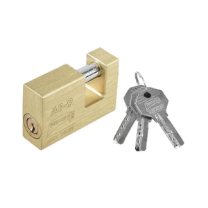 candado para cortina #9 / opera con 11 pernos de combinación / alta seguridad.