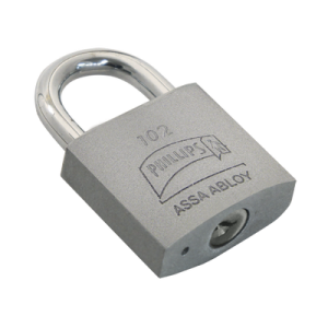 candado de hierro sólido de alta resistencia / gancho corto / llave ph 32 para 4 pernos de combinación / para condiciones secas y protegidas.
