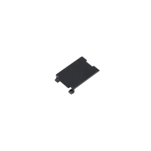 inserto ciego para placas de pared max y 10g max, color negro, bolsa con 10 piezas