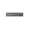 switch inteligente cnmatrix ex2010 capa 3 de 13 puertos (8 ethernet gigabit, 2 sfp, 1 consola, 1 mngmt, 1 usb) administración desde la nube