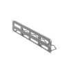 patch panel max modular (vacío), de 48 puertos, plano, 2ur
